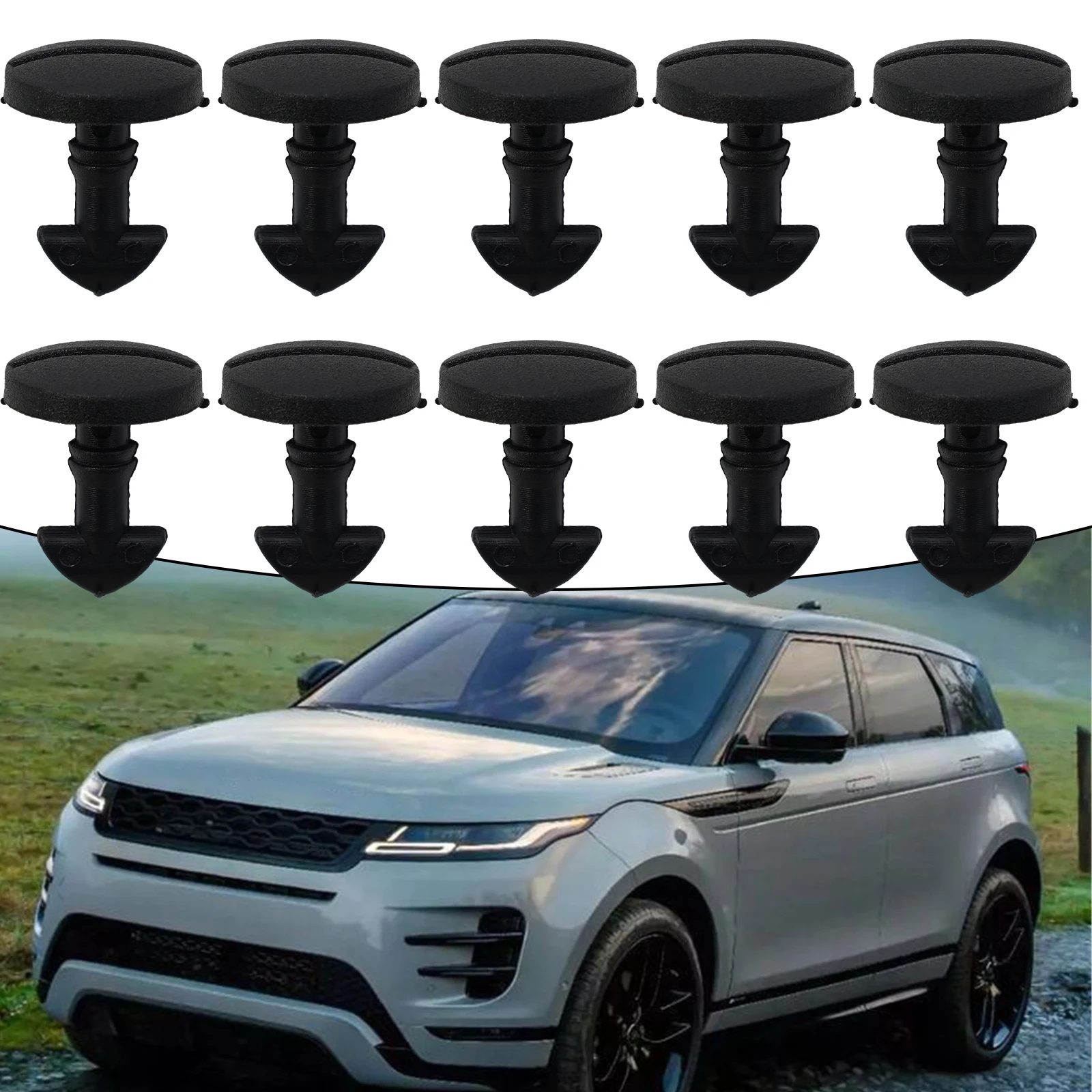 

10 шт., клипсы для автомобиля, для спорта 2005-2013