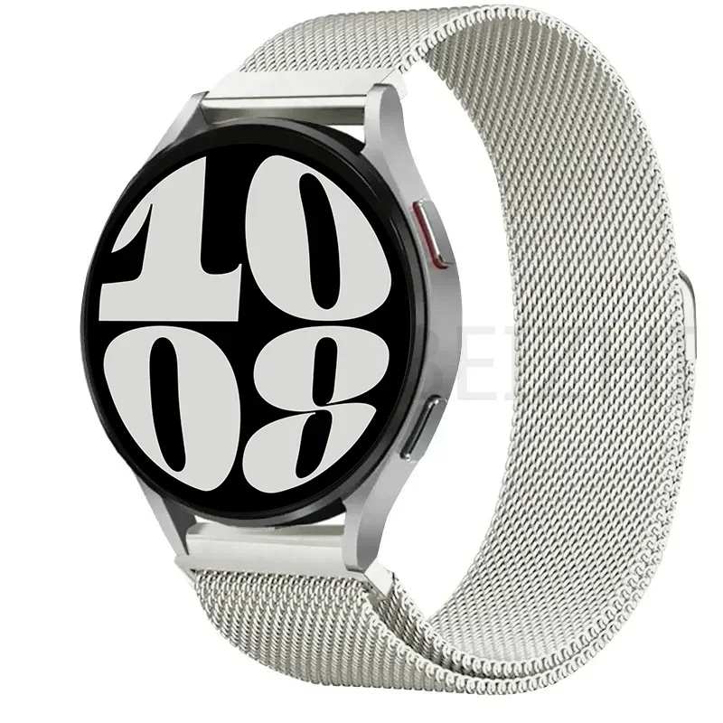 Milanese Loop Metal Magnetic Bracelet, 22mm/20mm Watch Band Strap