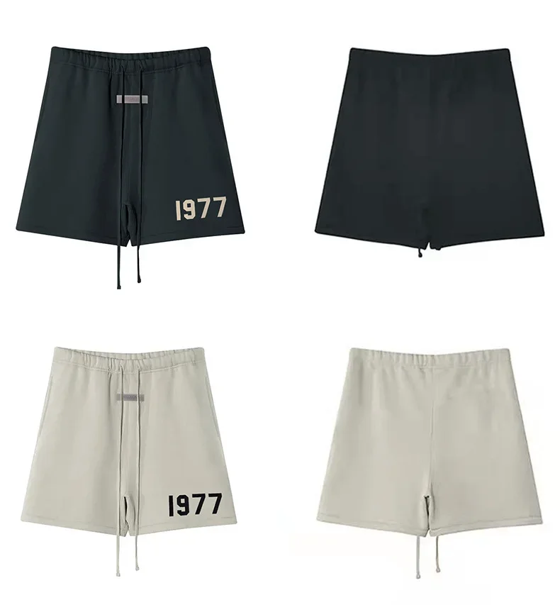 G9 Fear God Fog Eighth Season 1977 Vintage High Street Loose-fit Drawstring Shorts Skateboarding Pants For Men