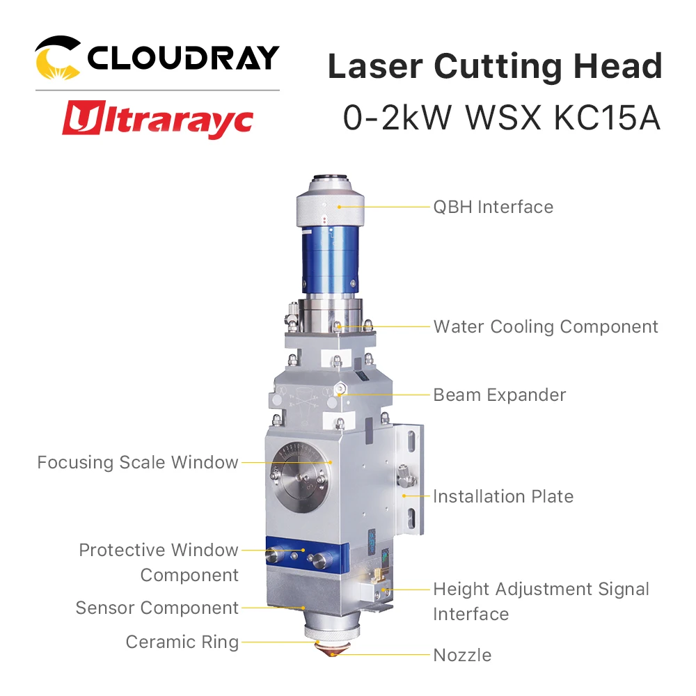 Ultrarayc    , ݼ ܿ   , CL100 FL125 ̽, QBH, 0-2kw, WSX, KC15A, 2000W
