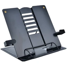 

Adjustable Portable Metal Adjustable Reading Book Holder For Document Bookss Tablet Music Score Recipe