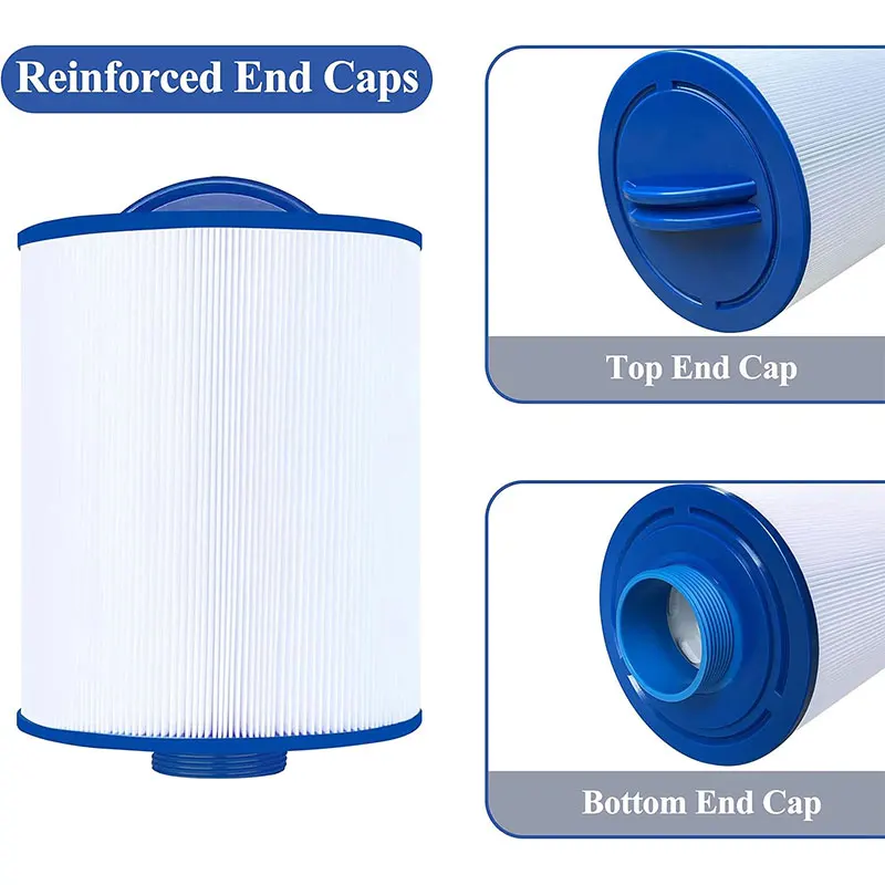 2 Pack，Cryspool PMA40L Spa Filter Compatible with Unicel 6CH-402,PMA40L-F2M,X268543,Master Spas Twilight X268365,X26851,40 sq.ft 4