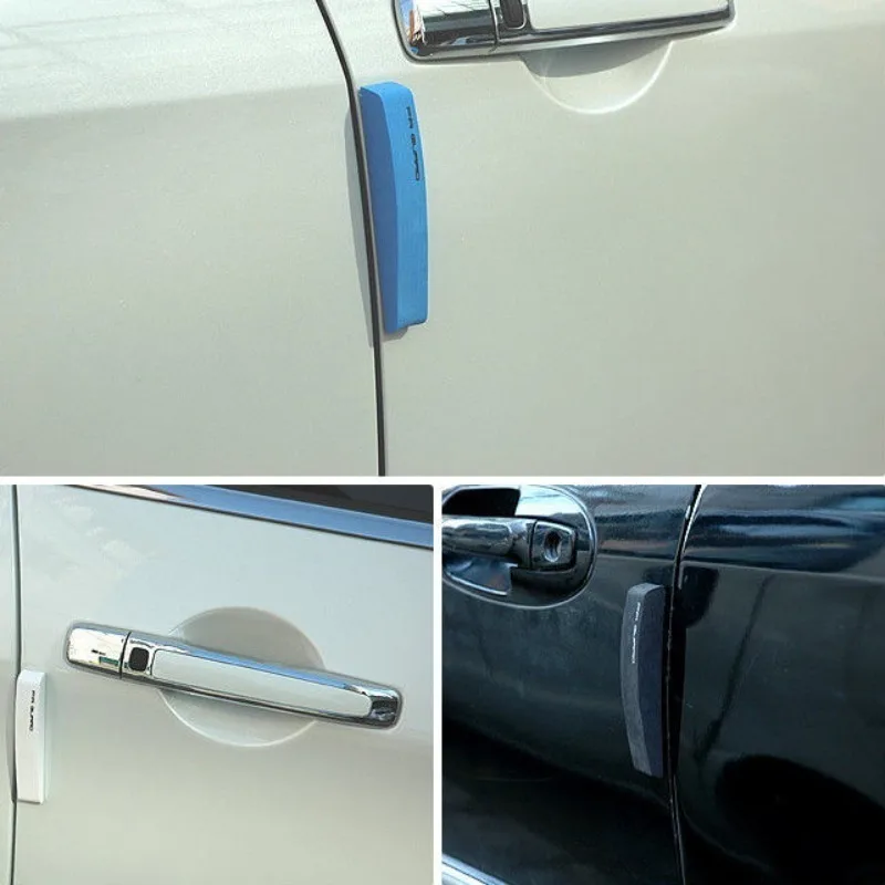 4Pcs Auto Door Edge Protection Car Decoration 4Pcs Car Door Protector Guard Strip Scratch Protector Rubber Bumper Stickers car stickers car door edge guards car door stickers car door protector car door anti collision strip car door edge protector
