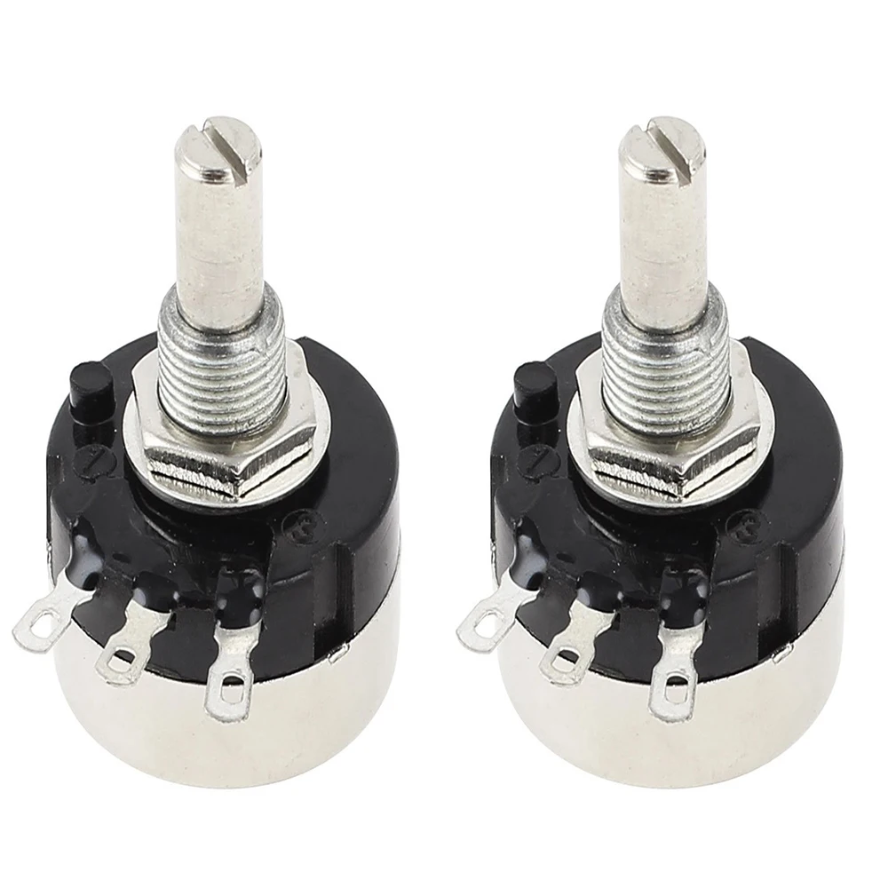 2PCSRV24YN20SPotentiometer1001MOhmB502ScrewThreadSingleTurn