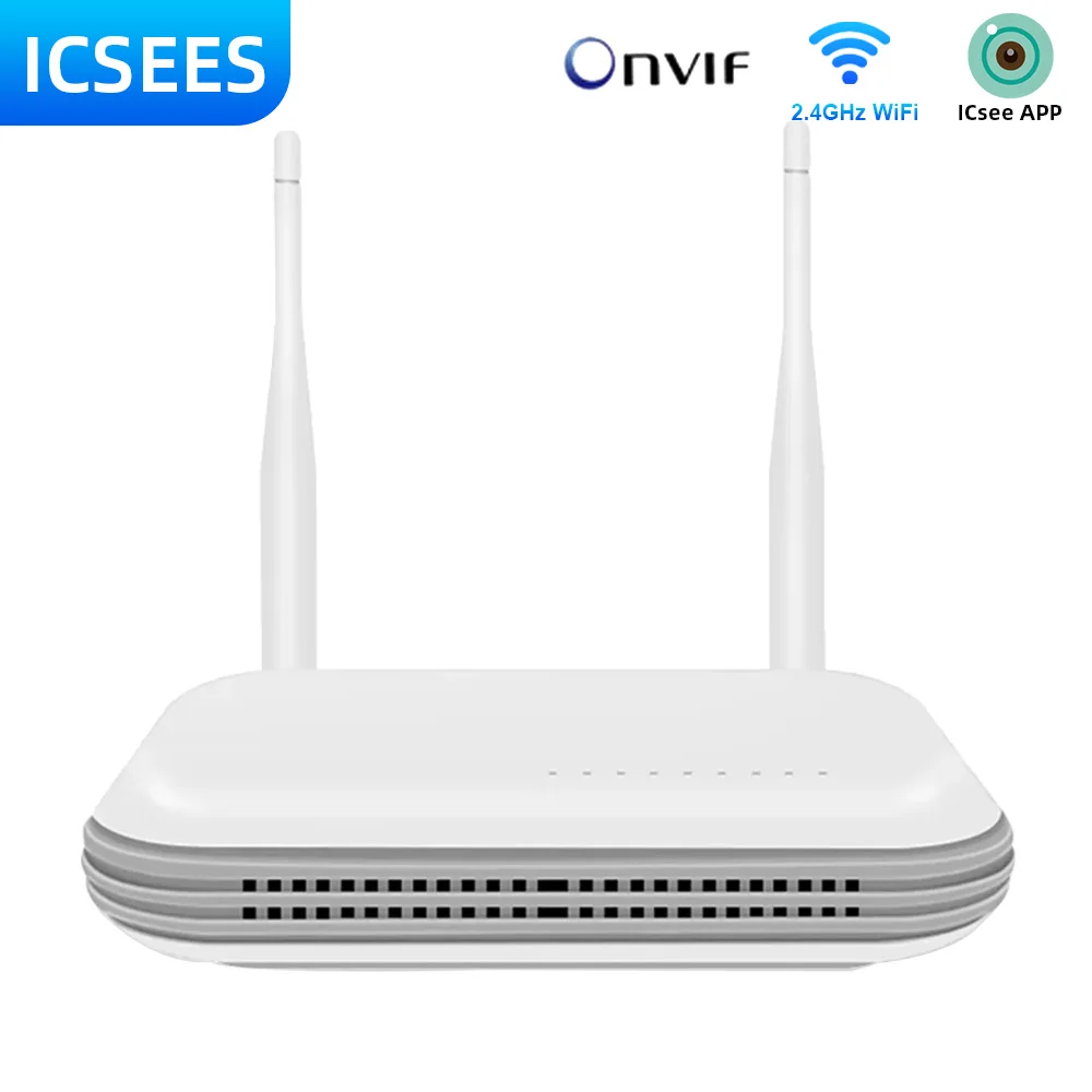 8Ch Mini Wifi Nvr H.265 + Sistema Cctv Videoregistratore Di Sorveglianza Per Sistema Nvr Di Sicurezza Wireless Registratore Ip Icsee Rilevamento Umano