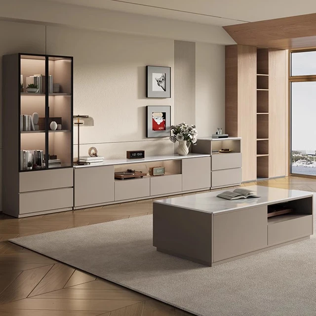 현대적 스타일의 스탠딩 엔터테인먼트 TV 캐비닛: 가정의 중심부에