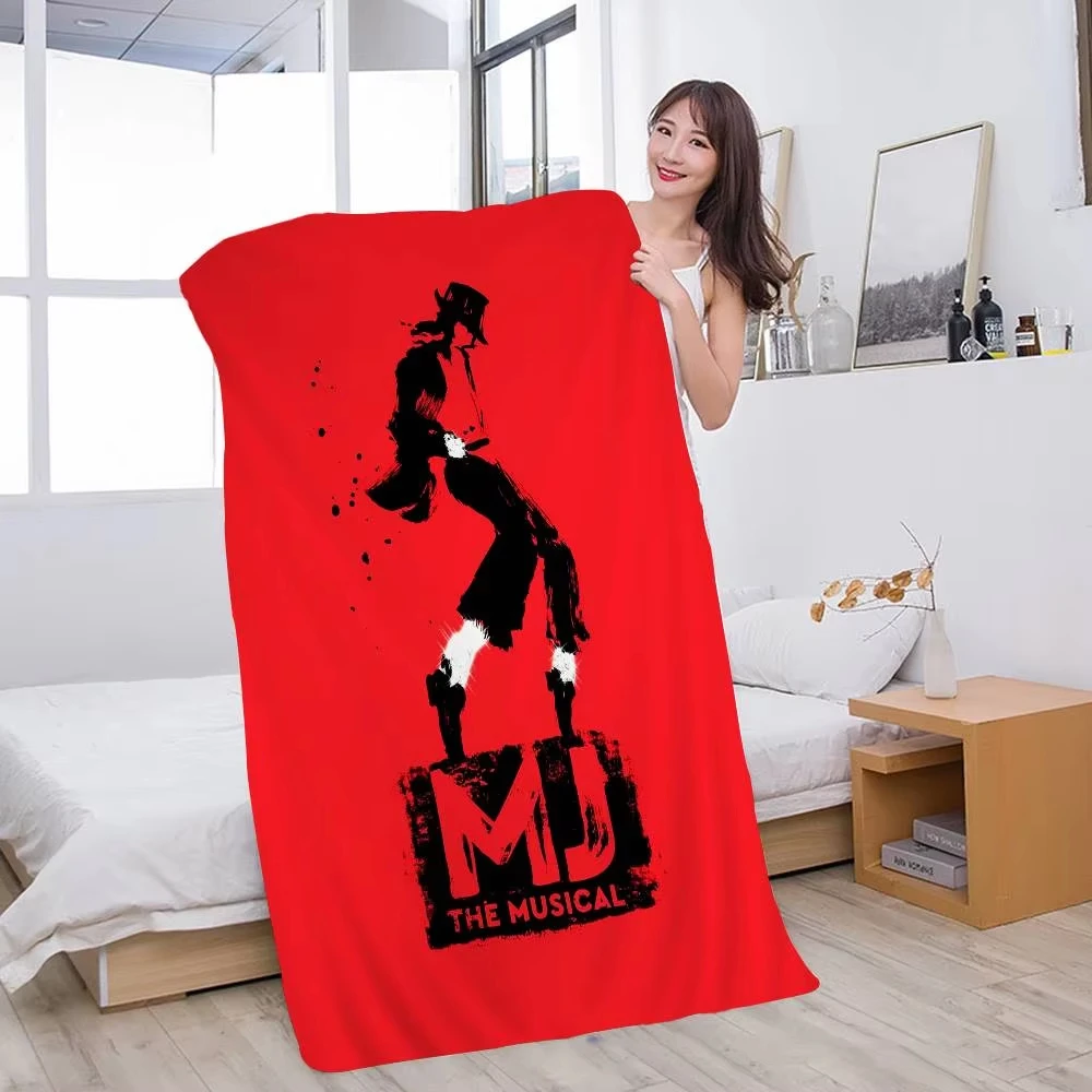 M-Michael J-Jackson 킹 오브 팝 목욕 타월, 어린이용 마이크로 화이버 부드러운 흡수성 통기성 해변 수영장 여행 장