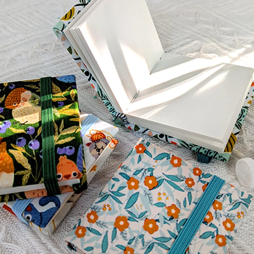 SeamiArt 6x6cm Mini Drawing Notebook Sketch Book Coloring Book For Watercolor Painting 300GSM Paper/20 Sheets Art Supplies 5