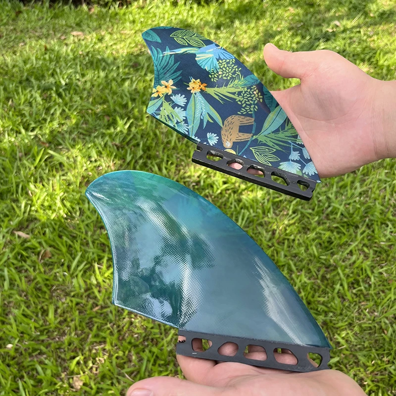 CFINESurfFUTUREKEELFINSFiberglassTwinfinsSurfboardsidefin