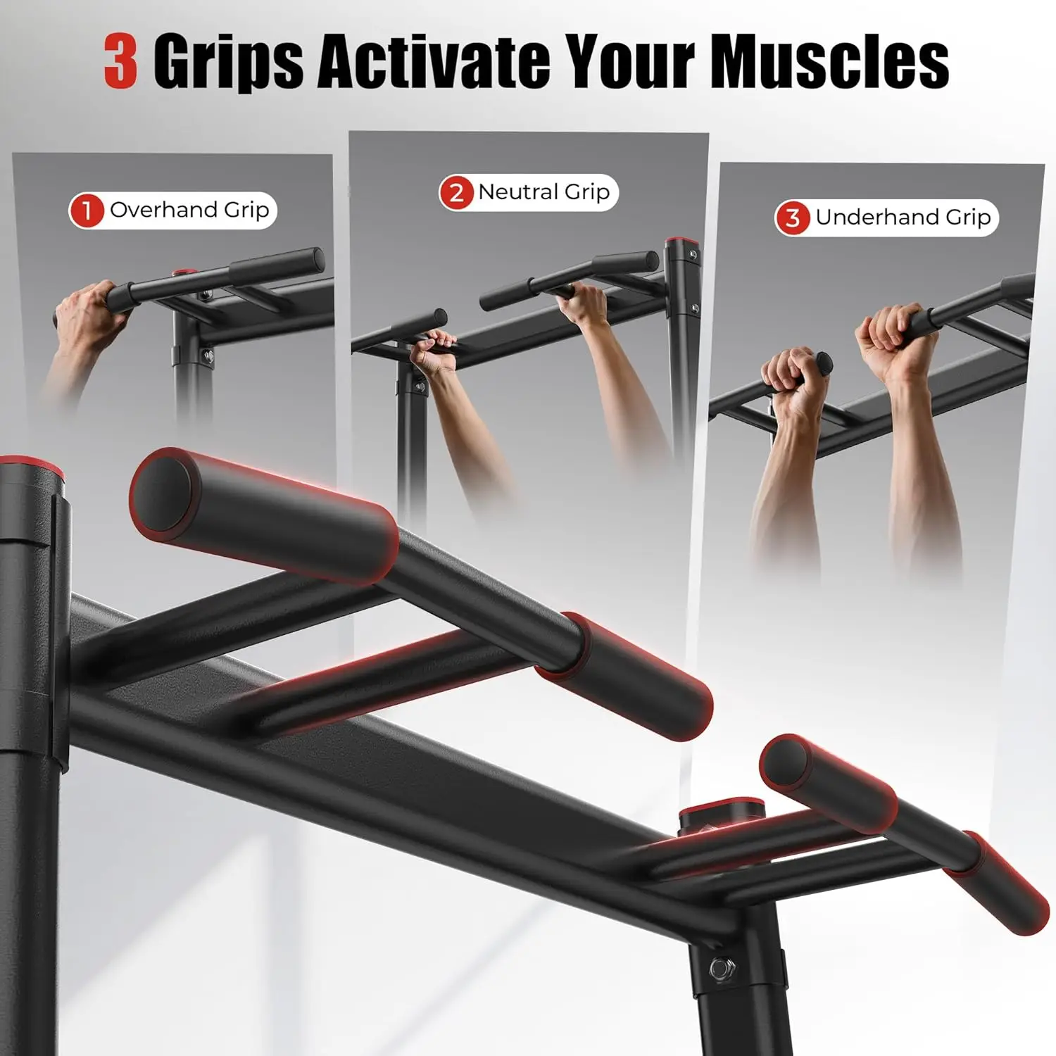 Power Tower Pull Up Station 3