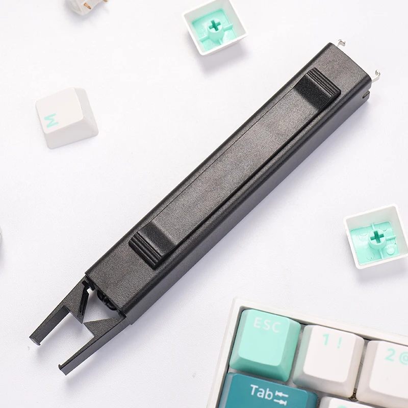 Hot Swap Key Puller Keycap Ajustador Interruptor Portátil Removedor para Fixação de Teclado Mecânico Ação Faça Você Mesmo Ferramenta de Limpeza em 1 - Imagem 3