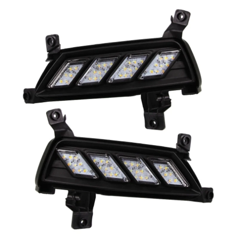 

Car LED DRL Daytime Running Light For MG ZS 2017 2018 2019 Turn Signal Indicator Fog Lamp