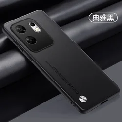 Premium Plain PU Leather Matte Shockproof Phone Case with Soft Silicone Edges for Infinix Zero 30 4G (Black)