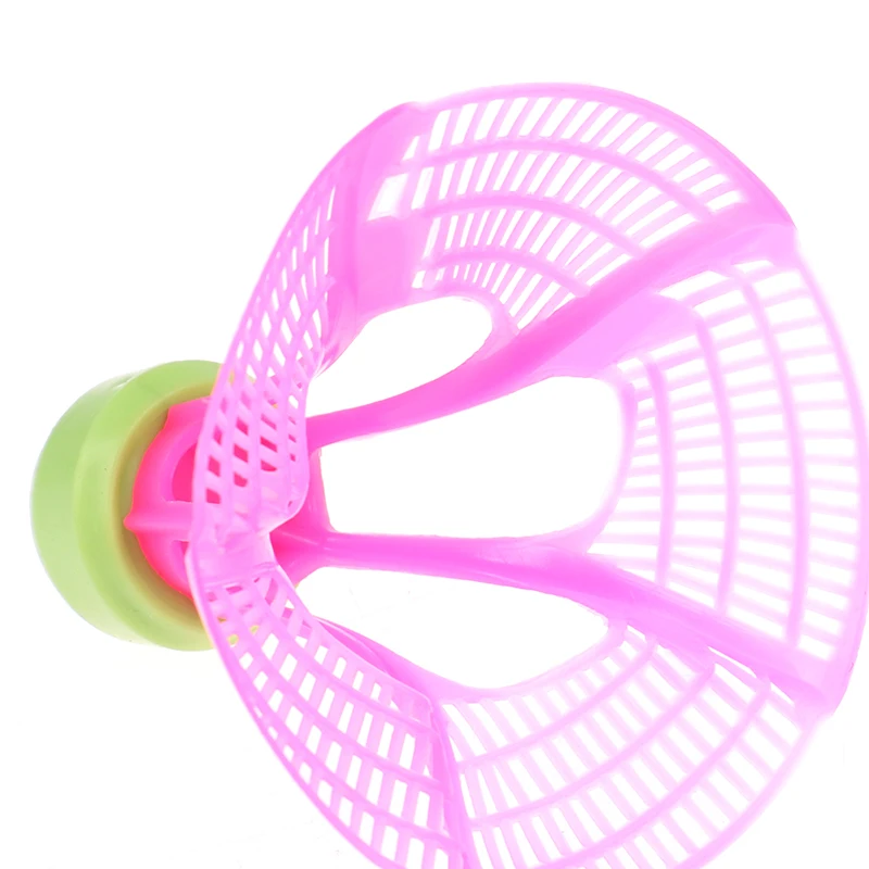 Description Picture 4 of item3Pcs/Pack Windproof Badminton Outdoor Plastic Ball Nylon Shuttlecock Stable Resistance Sport Training Balls