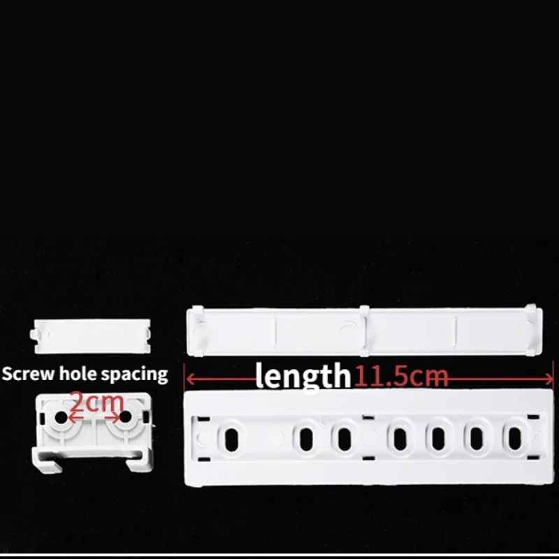 Integrated fridge door plastic mounting bracket fixing slide kit for freezer refrigerator door shelf rail for refrigerator