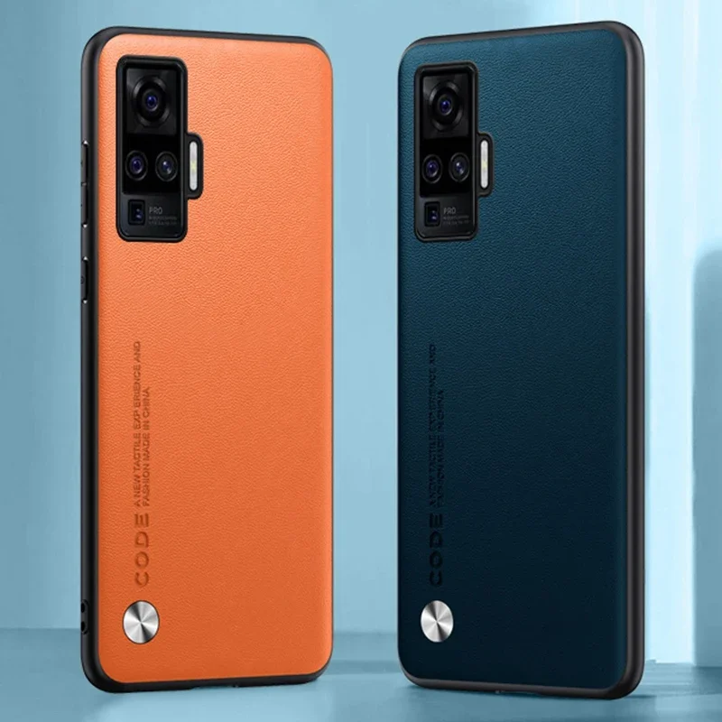 Luxury PU Leather Case For Vivo X51 5G X50 Pro Back Cover Silicone