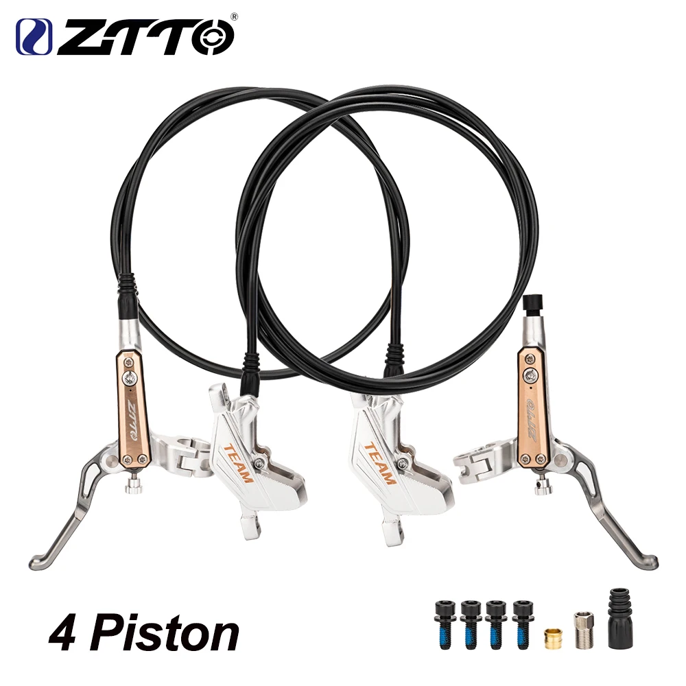 MTBEbike4PistonBicycleHydraulicDiscBrakeOilPressureAMEnduro