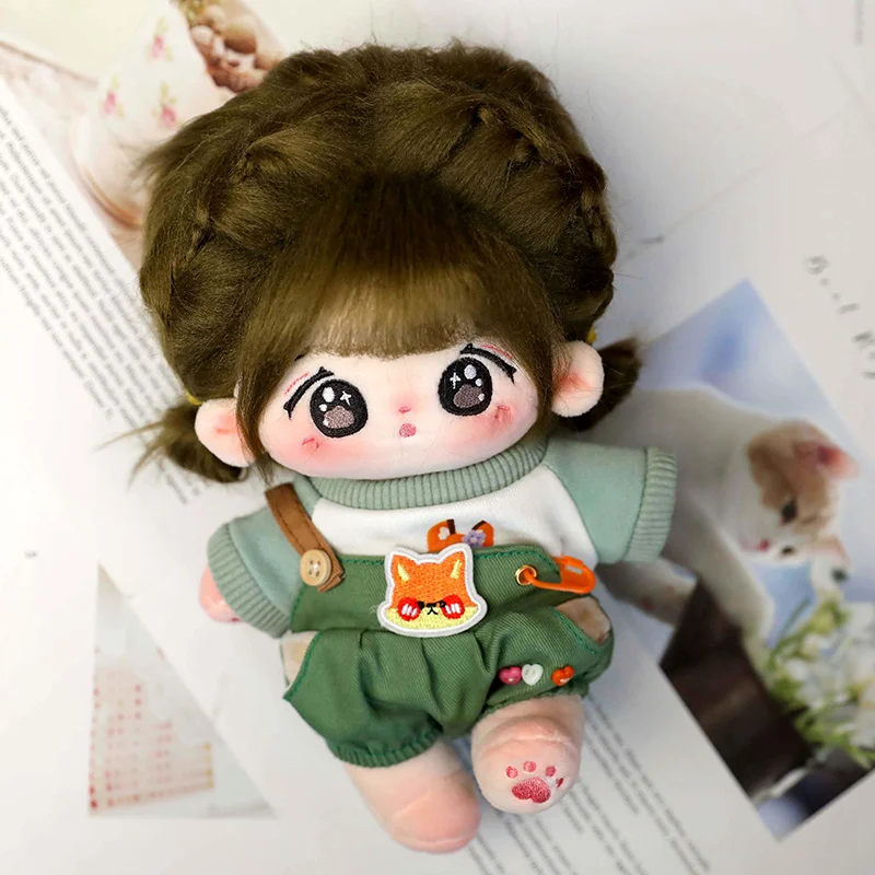 20cm Anime Plush Star Dolls Cute Stuffed Customization Figure Toys Idol Cotton Girls Baby Doll Plushies Toys Collection Gifts