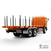 LESU 1/14 simulation truck model 6X4 flatbed truck transporter 3