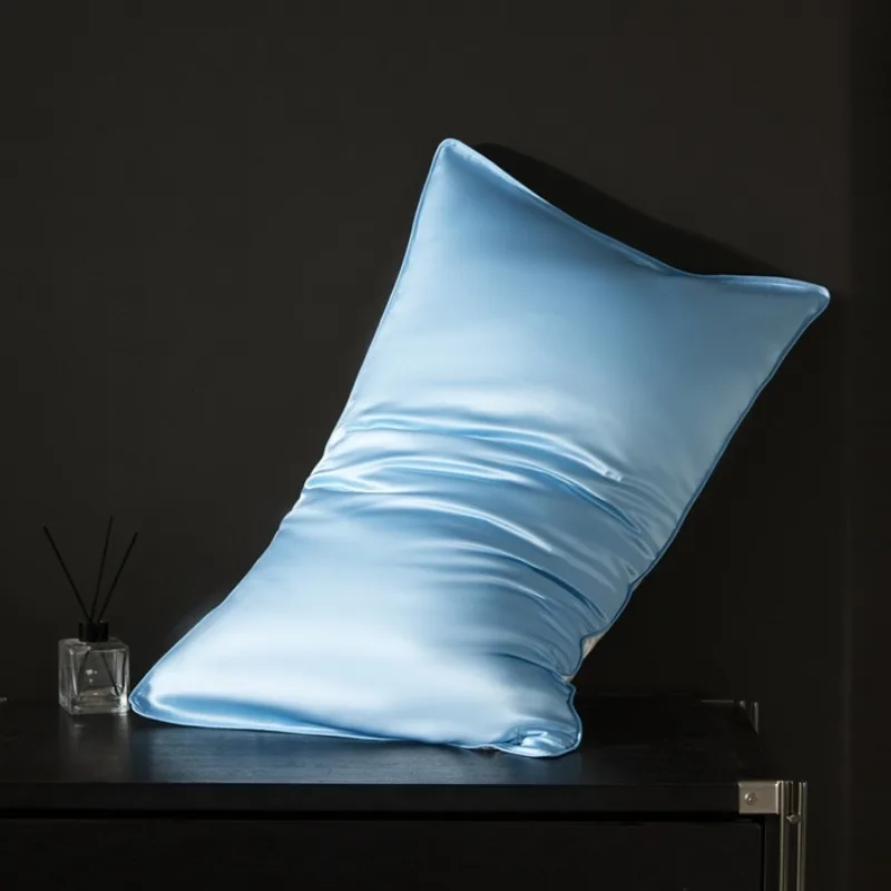 Premium 100% Natural Mulberry Silk Pillowcase for Hair & Skin Health - Luxurious 22MM Silk Envelope Cover with Oeko-Tex Certification