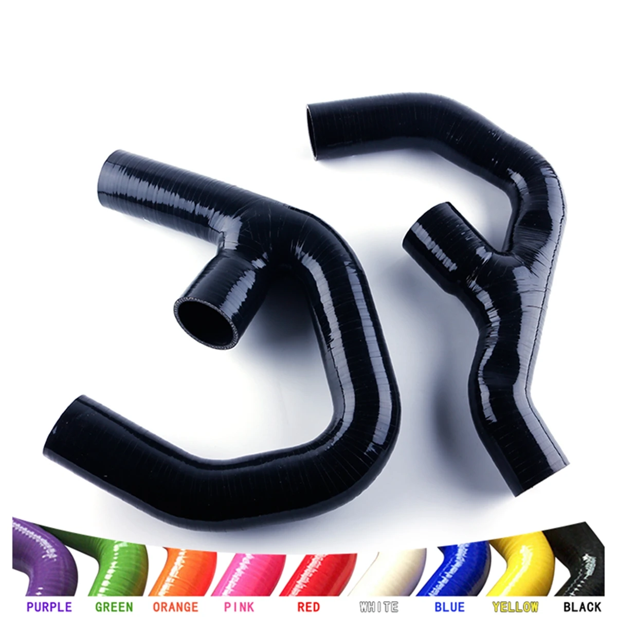 

For Volkswagen VW Golf MK5 MK6 GTI Jetta Audi A3 2.0T FSI Turbo Intercooler Piping Silicone Hoses Kit Silicon Tube 2Pcs