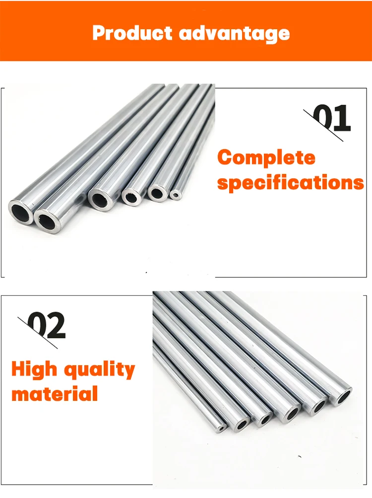 Eixo linear oco para peças CNC, Harden