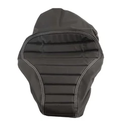 Premium Leather Seat Cover Sleeve Guard for VESPA Motorcycle Accessories (Black)