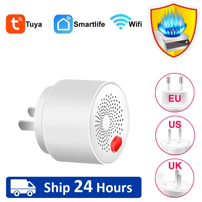 Wifi Smart Life Gas Detector Gas Detector Wifi Tuya Smart Smart