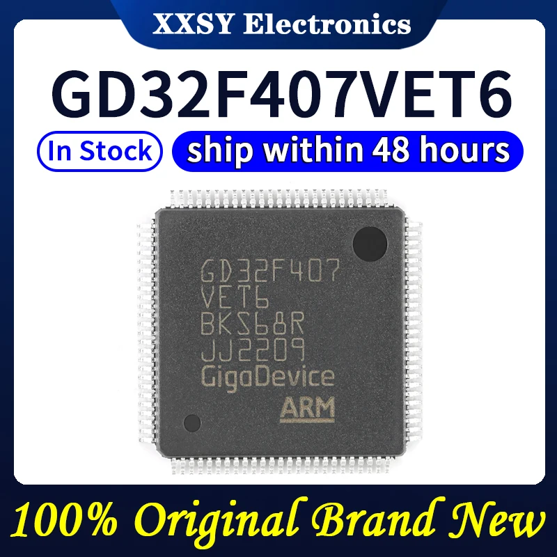

GD32F407VET6 LQFP100 Высокое качество 100% оригинал Новый