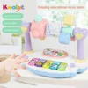 Baby Toys Rotating Music Piano with Light Sound 12 to24 Months Educational Toys Animals Sounding Keyboard Kids Playing Type Gift 1