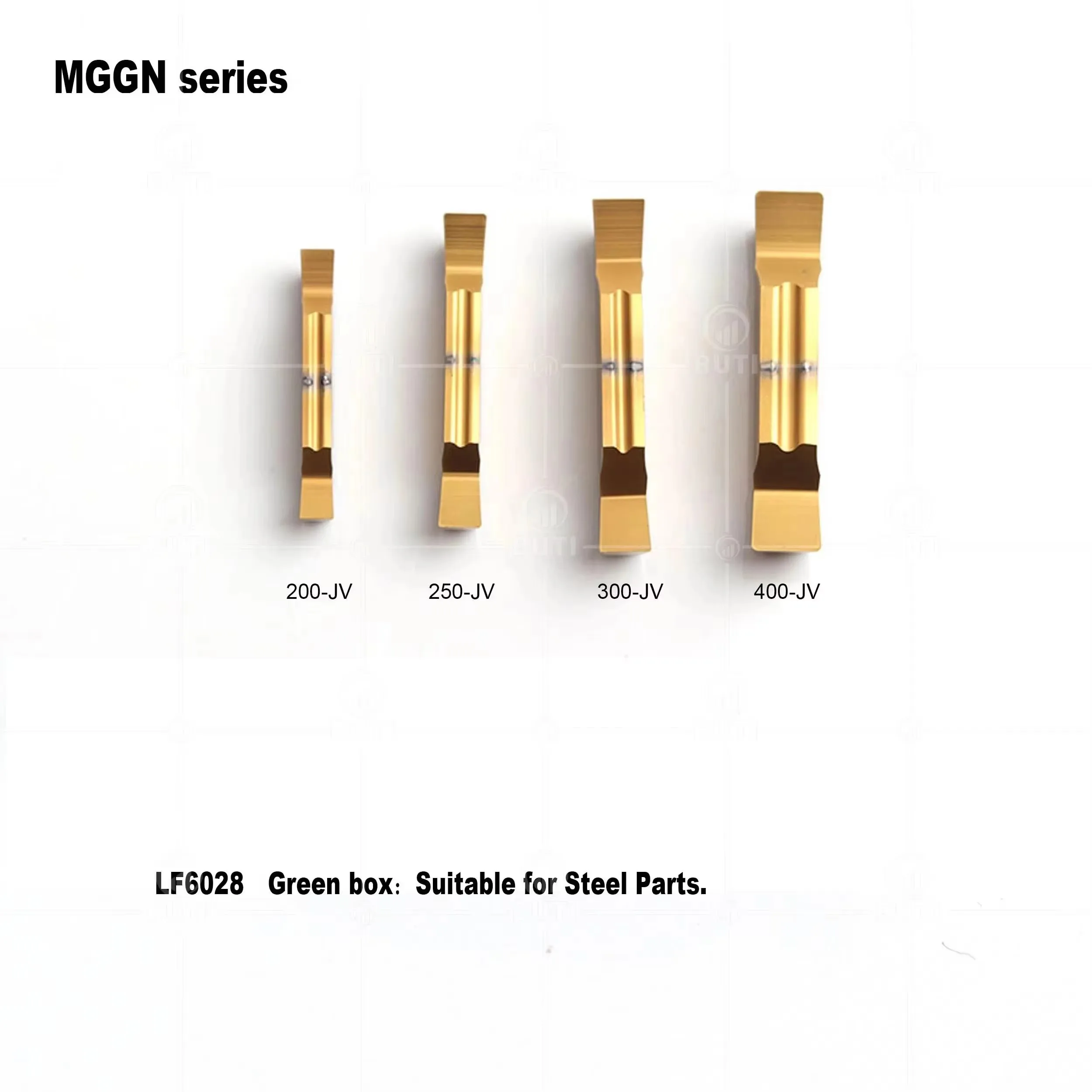 데스카 정밀 연삭 슬로팅 블레이드 MGGN200/250/300/400-JV LF6028 100% 그루빙 인서트, 철강 부품에 적합