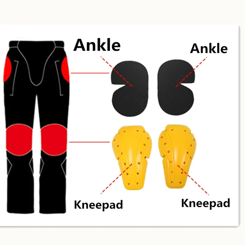 Motorcycle Pants Men Moto Jeans Protective Gear Riding Touring Motorbike Trousers Motocross