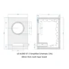 LII AUDIO ST5 5-inch Aluminum Basin Full Frequency Speaker 40W/8ohm (1PCS) 6