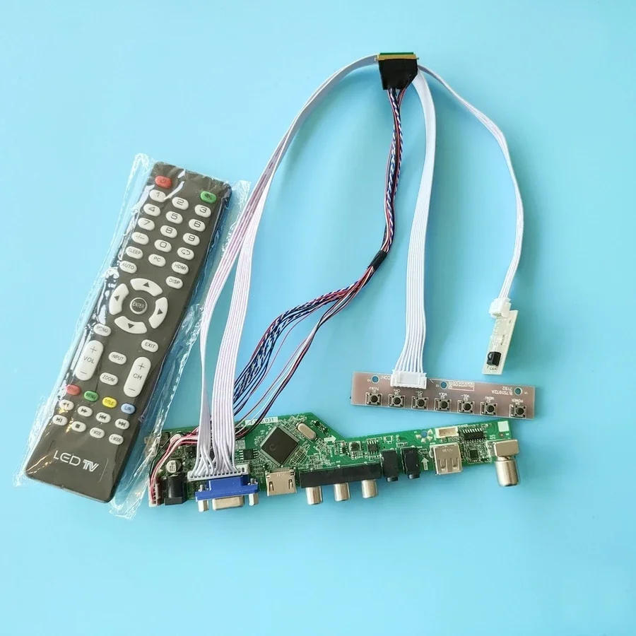 LTN 140 AT 28 HD 1366 x 768 LCD LEDディスプレイ (パネルのみ) に代わる新しいBRIGHTFOCAL Fit LTN140AT26⁄LTN140AT27⁄LTN140AT28⁄LTN145AT01 LVDS WLED LCD VGA+USB+AV  1366*768 40-Pin 60Hz Monitor Screen Drive Card Kit - AliExpress