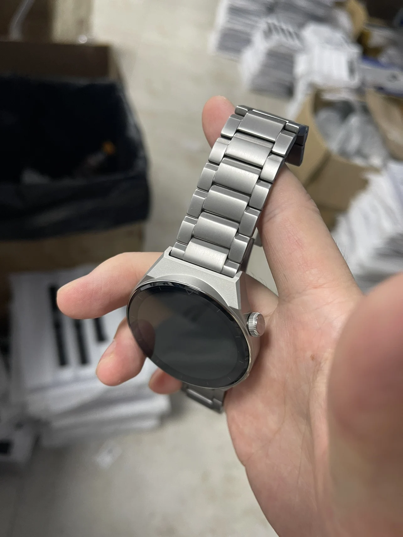 磁気ピン-Huaweiwatch gt4 46mm,gt3 pro,22mm,シルバーとグレー用の  