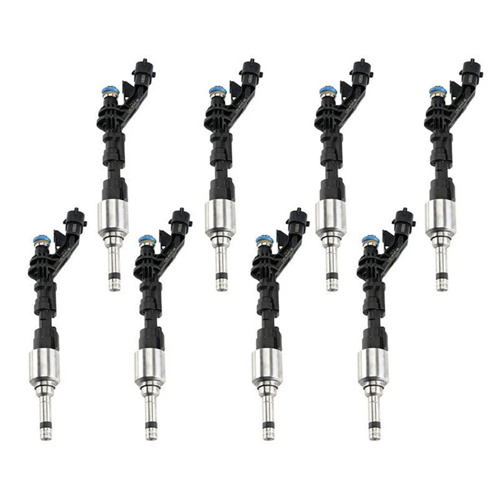 8Pcs Fuel Injector For Land Rover LR4 Range Rover Sport Jaguar XF Fuel