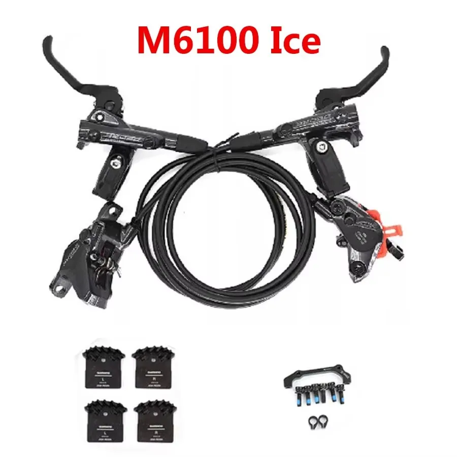 シマノ M6100 ブレーキ前後セット シマノ DEORE M6100 m6120 油圧ディスクブレーキセット 2