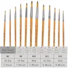 12pcs Professional Artist Painting Brush Oil Painting Watercolor Brush Set For Oil, Acrylic, Canvas, Gouache,Includes Fine Detai 2