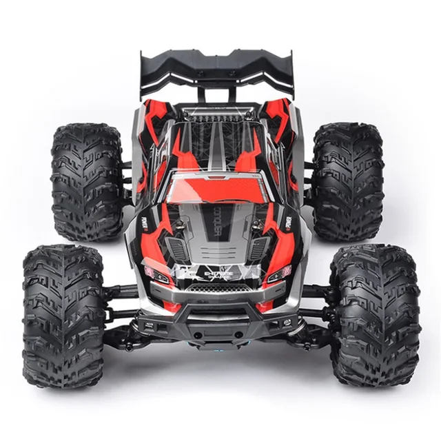 1/16 50km/h Fast RC Car With LED Headlights High Speed Remote Control Vehicles 4x4 Off Road Monster Truck For Kids and Adults. 2