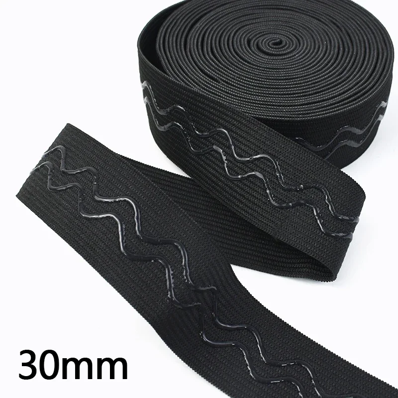Silicone Elastic Non-Slip Stretch Tape for Sportswear and Garments