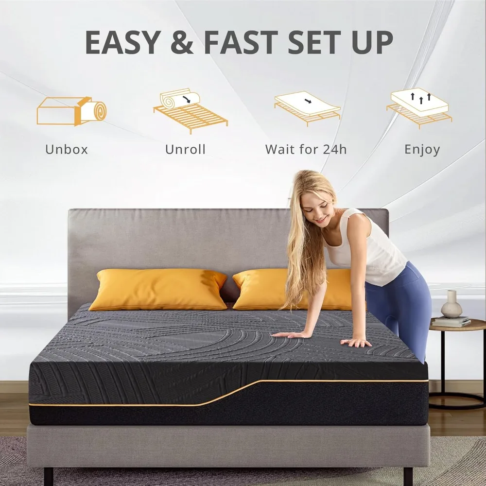 14-Inch Firm Memory Mattress 5