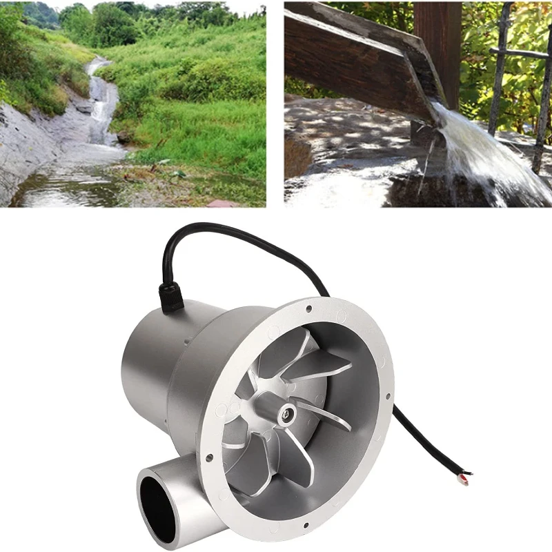 300W 36V Water Hydroelectric Generator Simple Installation Mini Water Hydro Generator Remote Control Available for Garden