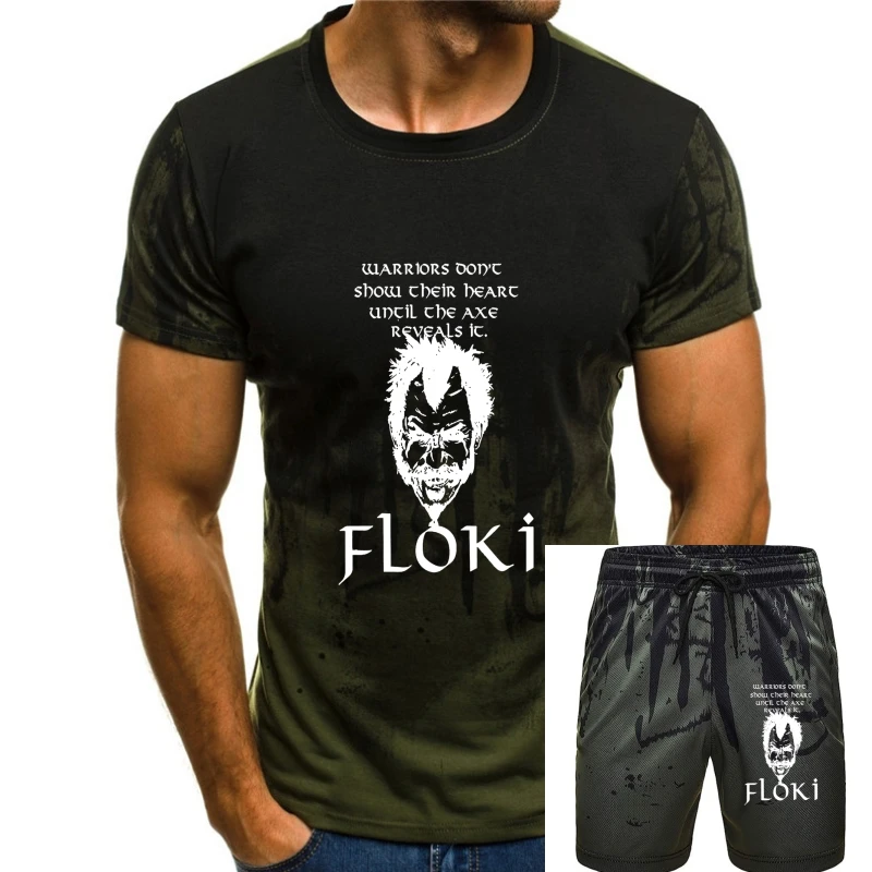 

vikings floki b aseball t shirt Custom tee shirt O Neck male Interesting Authentic Spring Vintage shirt