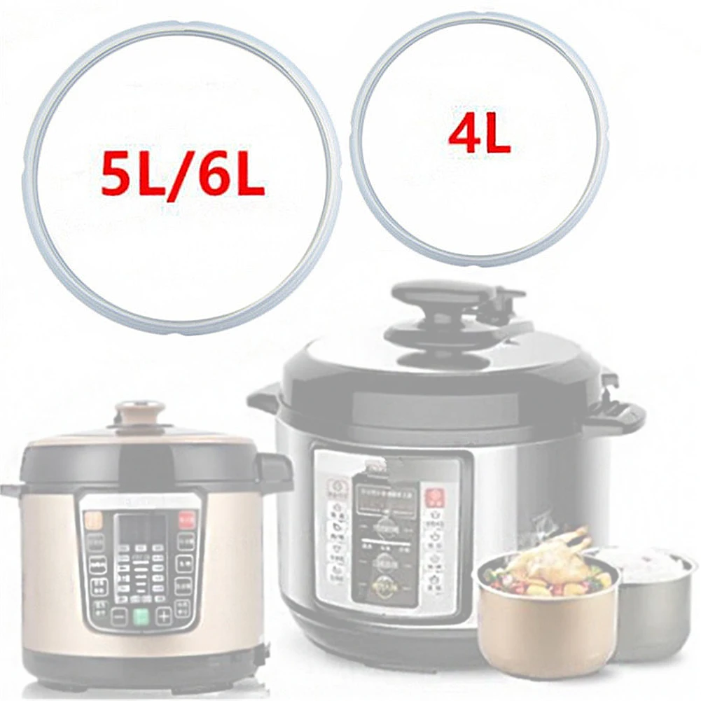 Rice Cooker Pressure Cooker Kitchen Accessories Universal Silicone 4l