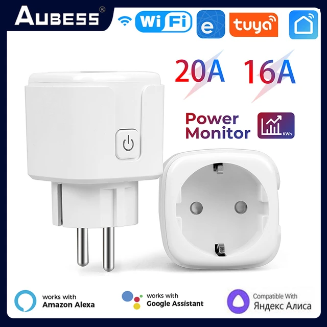 Indoor Smart Plug Heavy Duty Smart Plug WiFi Socket Works With Google Home  Wi-Fi Outlets For Smart Home Smart Outlet For Home - AliExpress