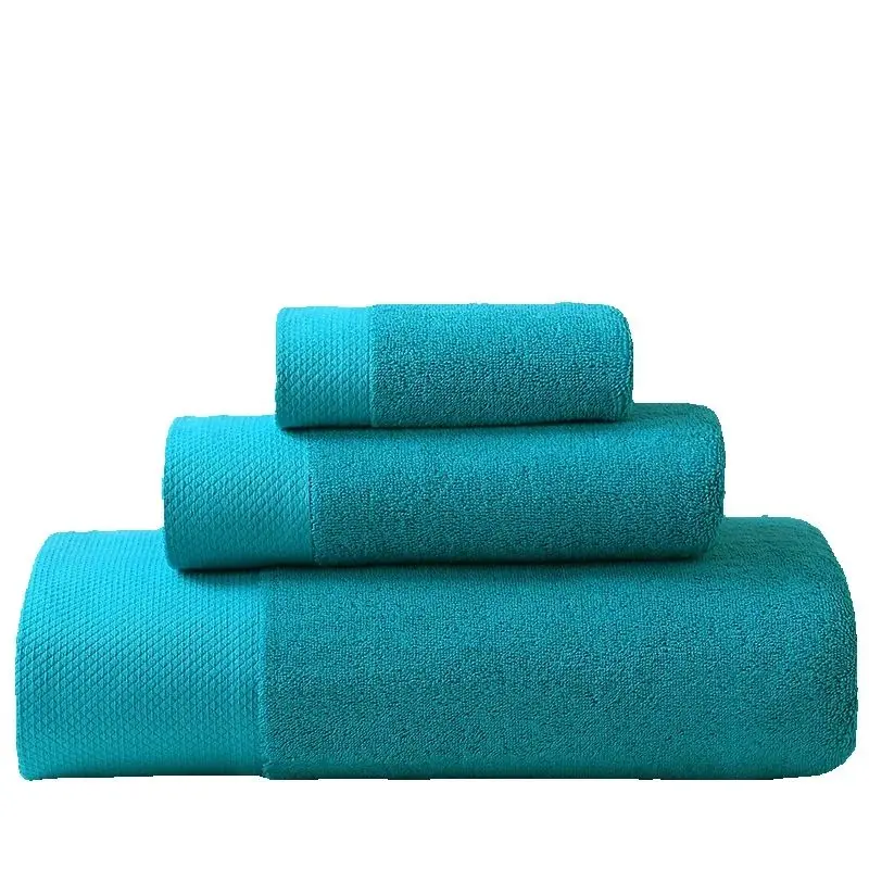 AHSNME Embroidery Hotel SPA Nail Salon Barber shop Durable Brown Blue Purple face towel large face towel large bath