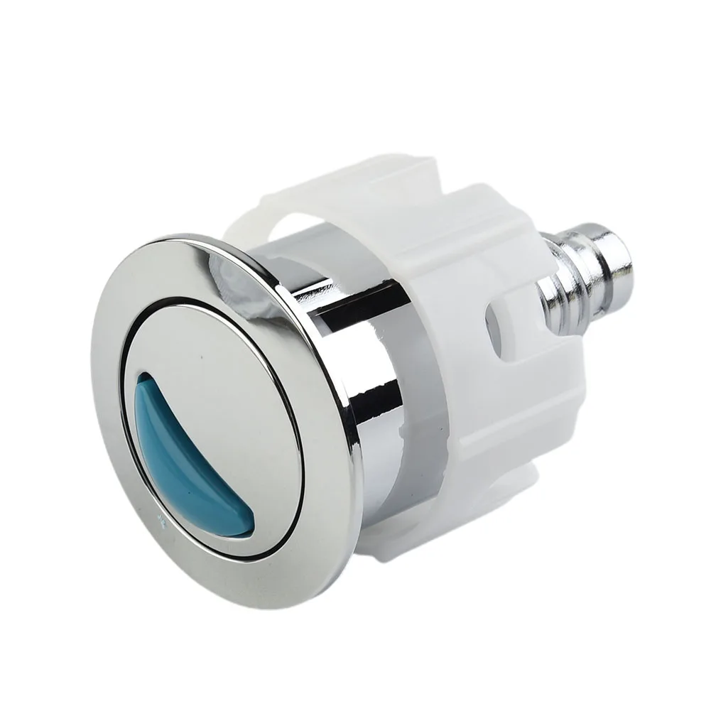 1Pc Toilet Push Button Dual Flush Water Saving Round Dual Push Switch Fits For Cistern Tank Water Saving Rod Bathroom Accessory