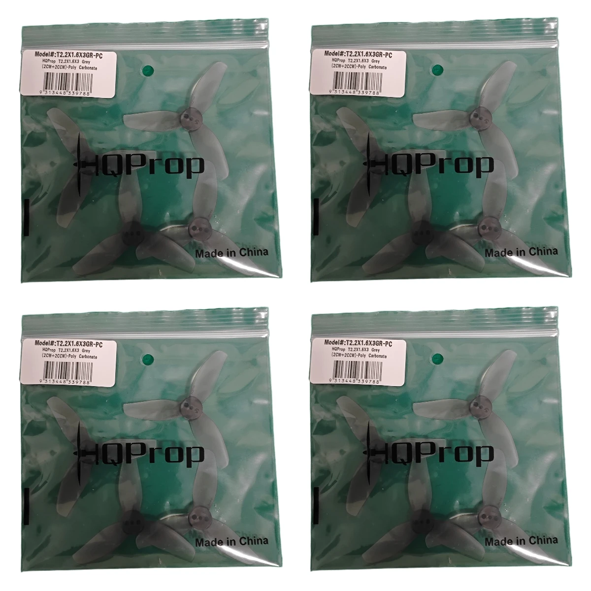 HQProp T2.2X1.6X3 2.2-Inch High-Performance Propellers
