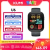 KUMI U6 1.96″ AMOLED GPS Smart Watch Bluetooth Call Compass Path Retracing Heart Rate Measurement Oximetry Men Women 1