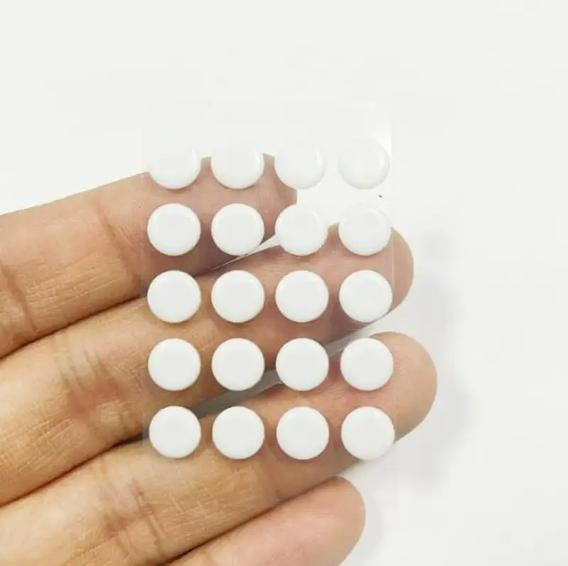 20-100Pcs 6mm/7mm Diameter Small Dots Universal Mouse Skates DIY Mice Glide Feet ICE Control Speed Version for Rubberized Mouse - Image 2